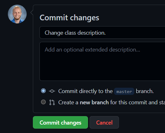 Commit